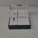 TEEHO TE002L Fingerprint Door Lock with 2 Lever Handles, Keyless Entry Deadbolt with Handle Set, Electronic Keypad Deadbolt for Front Door, Auto Lock and 1 Touch Locking, Matte Black (Matte Black)