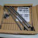 Heavy-Duty 1-Tier Chrome Metal Wire Shelving Unit, 14x14x15 Inch, 350 lbs