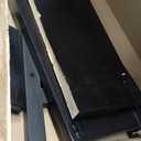 PayLessHere Bar Stools Set of 2, Wooden Saddle Stools 24 Inch Heigh, Bar Chairs Seat with Footrests and Industrial, Kitchen Counter Stools for Restaurant, Bistro Bar and Home Dining (Black)