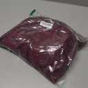 Obstal 6ft Stretch Spandex Table Cover for Standard Folding Tables - Universal Rectangular Fitted Tablecloth Protector for Wedding, Banquet and Party, 72L x 30W x 30H Inches, Wine Red, 2pc