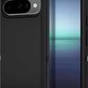 I-HONVA for Google Pixel 10 Case/Pixel 10 Pro Case Shockproof Dust/Drop Proof 3-Layer Full Body Protection [Without Screen Protector] Rugged Heavy Duty Cover for Pixel 10/10 Pro,Black