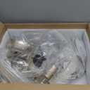 20" Gold Fandelier Ceiling Fans with Lights,Flower Chandelier Ceiling Fan with Light and Remote Control, Boho Fandelier with 6 Speeds for Bedroom, Nursery, Living Room