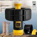 Pond Fountain Aerator, 1HP 15000 GPH Fountain Pump with Timer, 15A/110V 100FT power cord, 2 Spray Patterns, Energy-Efficient Water Circulation for Ponds & Lakes