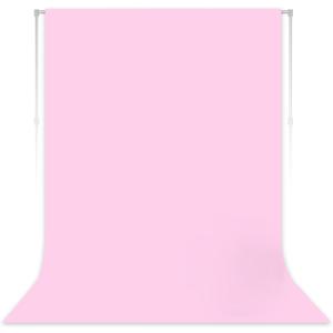 Pink Backdrop for Photoshoot, Professional Photo Backdrop Background Curtain for Product Photography, Portraits, Wedding, Party, Live Streaming Video Recording 8X10 FT (Background Only)