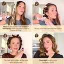 Yanibest Satin Heatless Curler Set, Overnight Hair Curler to Sleep in, No Heat Curling Rods, with Satin Scrunchies and Clip
