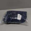 JQinHome 4 Pcs Dining Chair Slipcover, High Stretch Removable Washable Chair Seat Protector Cover for Home Party Hotel Wedding Ceremony (Navy Blue)