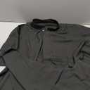 Men's Dishdasha Muslim Clothes Maxi Shirt Robe Stand Collar Kaftan for Men Dubai Thobe 1PC Ethnic Clothes, StyleH Black, XL