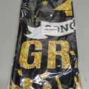 4 x Accevo Graduation Decorations 2026, 108" X 54" Graduation Tablecloth, Black Gold Rectangle Class of 2026 Table Cloths, Disposable Plastic Congrats Grad Tablecover for Grad Party Supplies, 2 Pack