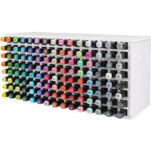 Marker Organizer-Art Marker Storage Rack - Marker Holder for Desk Holds 120 Markers