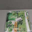 XCHI Green Hats Shamrock Coins St. Patrick's Day Tablecloth Rectangle Table Cloth Washable Table Covers for Indoor Outdoor Dining Home Party Decorations 60x104 Inch