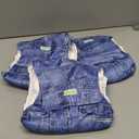 Wegreeco Jeans Washable Male Dog Diapers (Pack of 3) - Washable Male Dog Belly Wrap (Large - 18"- 21" Waist)