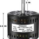S97016621 Bathroom Exhaust Fan Motor Replacement, Fits QTR070, QTR070L, QTN80L, QTR080, QTR080L, QTR080F, QTRN080F, QTRN080, QTRN080L, Quiet Operation & Powerful Airflow, OEM # S99080568