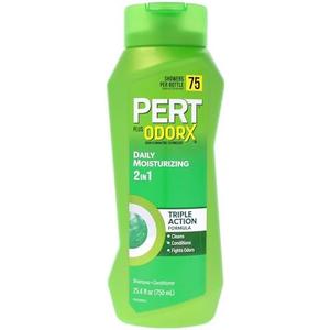 PERT 2 in 1 Complete Clean Shampoo and Conditioner - Mens Shampoo for Daily Use - Hair Conditioner for Men - Removes Dirt, Oil, and Build Up - 25.4 oz