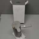 Automatic Foaming Soap Dispenser, Rechargeable Touchless Foam Hand Soap Dispenser for Bathroom, Stainless Steel Soap Pump for Kitchen, Water-Resistant, Xmas Gift 9oz (Silver)