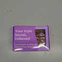 KooKaStyle Invisible Wire Hair Extensions Long Wavy Layered Synthetic Hair Extensions with Transparent Wire Adjustable Size 6 Secure Clips Auburn Hairpieces for Women 20 Inch (350/13#Auburn)