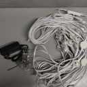 JOH Permanent Outdoor Lights, 100FT with RGB+IC Smart LED Outdoor Lights for House, App & Remote Control, DIY Scene Modes, IP67 Waterproof Christmas Light, Holiday, Party, Halloween Decorations (Black)