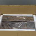 Giikin 4 Tier Spice Rack, Set of 2 Wooden Spice Rack for Countertop, Kitchen Counter Storage Shelves Cupcake Stand Holder Display Stand, Rustic Brown