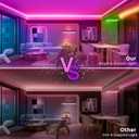 Neon RGB Rope Lights,IP67 Waterproof,Flexible Led Rope Lights,Control with App/Remote,Music Sync,for Gaming Room Living Bedroom Wall Decor (20FT)