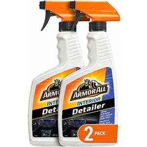 Armor All Interior Detailer, Car Detailer Spray for Cars, Trucks and Motorcycles, 16 Fl Oz, 2 Pack