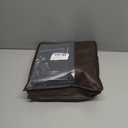 Black Panther Luxury Faux Leather Car Seat Cover Front Bottom Seat Cushion Cover, Anti-Slip and Wrap Around The Bottom, Fits 95% of Vehicles - 1 Piece,Black