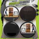 Slipstick GorillaSliders Premium Furniture Sliders for All Floor Surfaces (16 Piece Moving Kit) Reusable 3.5 Round Furniture Movers for Sliding Furniture on Hardwood & Carpet, Black, CB13-1-16