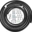 25PCS A/C Air Conditioning Hose & Fitting Kit: 6.5ft #6#8#10 AC Hoses And #6#8#10 AC Fittings
