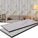 2 Pack Wood Slat Acoustic Panels,Decorative Sound Absorbing Wall Panels