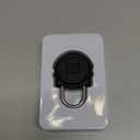 Fingerprint Lock, Dhiedas Gym Locker Lock with Fingerprint Bluetooth APP, Biometric Finger Print Padlock with Keyless, Waterproof Smart Padlock for Locker School Suitcase Cabinet Storage (1'' shackle, Black)