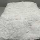 Ceam White Fluffy Shag Large Area Rug for Living Room,5'x8' Machine Washable Furry Fuzzy Rugs for Bedroom,Modern Soft Shaggy Plush Cute Carpet for Kids Boys Girls Dorm Room Nursery,Ivory