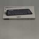 Logitech Pebble Keys 2 K380s, Multi-Device Bluetooth Wireless Keyboard with Customizable Shortcuts, Slim and Portable, Easy-Switch for Windows, macOS, iPadOS, Android, Chrome OS - Tonal Graphite