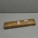 Black Curtain Rods for Window 28 to 48, 5/8 inch Small Decorative Curtain Rod Set with Brackets (32-46'')
