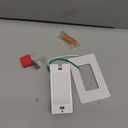 MOES WiFi Smart Light Switches, No Netural Wire No Hub Required, 2.4GHz Single Pole Switch, Compatible with Alexa Google Assistant (1 Gang Switch)