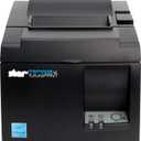 Star Micronics TSP143IIILAN Ethernet (LAN) Thermal Receipt Printer with Auto-cutter and Internal Power Supply - Gray 