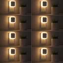Sujeet Night Light, Night Lights Plug into Wall 8-Pack, Plug in Night Light, Dusk to Dawn Nightlight Led Night Lights for Bedroom, Bathroom, Hallway Warm White