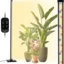 Grow Light with Auto-Timer, Hanging and Standing Grow Lights for Indoor Plants,3 Light Modes, Detachable Full Spectrum Plant Lights for Wide Area Coverage in Indoor Plants (60 in)