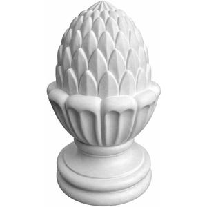 Ekena Millwork FIN04X07BL 4 1/8-Inch OD x 7-Inch Blackthorne Finial