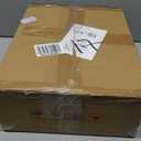 SORCEDAS Portable Wardrobe Closet Storage Organizer Metal Hanging Rack Non-Woven Fabric 34 Inch Black