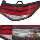 labwork Right Side Outer Tail Light Replacement for Nissan Sentra 2021-2023 Rear Tail Lamps Assembly NI2805121 265506LB0A