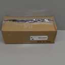 HuggieGems Metal 4 Pack Magnetic Spice Storage Rack Organizer for Refrigerator and Oven, Black Fridge Organizers and Storage