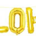 16 Inches ALOHA Letter Balloons Banner - Mylar Foil Alphabet Balloons Sign for Hawaiian Luau Party Decorations, Summer Beach Supplies, and Tropical Theme Celebrations 2 Pack