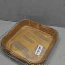 Vailnd Air Fryer Liners Disposable, 100Pcs 9 Inch Max Xl Large Cooker Airfryer Paper Liners, Oil Proof Parchment Sheets Square Basket Baking Liner for 8/10/11/12 QT Air Fryer Microwave