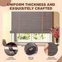 Bamboo Blinds for Interior Windows, 40"W X 63"H Bamboo Roller Shades Indoor