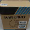 Seven Stars 200W COB Lights, LED Par Light Warm White & Cool White Stage Wash Lights, DMX Stage Lights for Church/Party/Stage Show/Club/Karaoke1 Pack