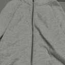 Trendy Queen Womens Zip Up Hoodies Jackets Cropped Sweatshirts Fleece Fall Outfits Casual Comfy Y2k Tops Winter Clothes 2025 (Large, Grey)