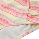 Hurley Girls Flounce Bikini 2-Piece Swimsuit (Pink Flamingo)
