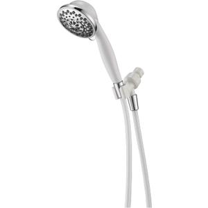 Peerless 76504CWC 5 Spray Hand Shower Handshower, Chrome/White