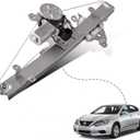 Front Left Driver Side Power Window Regulator with Motor Assembly Compatible for 2019-2022 Nissan Altima Replacement 807216CA0A, 807306CA0A
