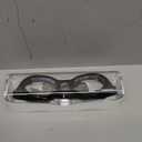 Swim Goggles, Unisex Adult Swimming Goggles Anti Fog Anti UV No Leakage Wide View for Men Women Youth (Black/Clear Smoke)