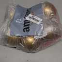 6 Pcs Artificial Golden Apples for Decoration, Realistic Fake Apple Plastic Fruit for Home Decor, Decorative Fake Fruit Bowl Fillers for Kitchen Table Centerpieces