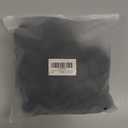 ZLINA Set of 2 Black Faux Fur Decorative Throw Pillow Covers Fluffy Striped Pillowcase Cushion Covers 12 x 20 Inch Decor Sofa Couch Bedroom